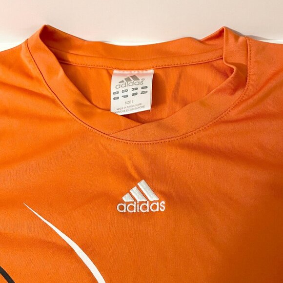 Adidas Kids Tshirt Boys Size 8 Short Sleeve Shirt - Picture 3 of 16